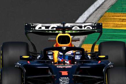 Ala posteriore Red Bull