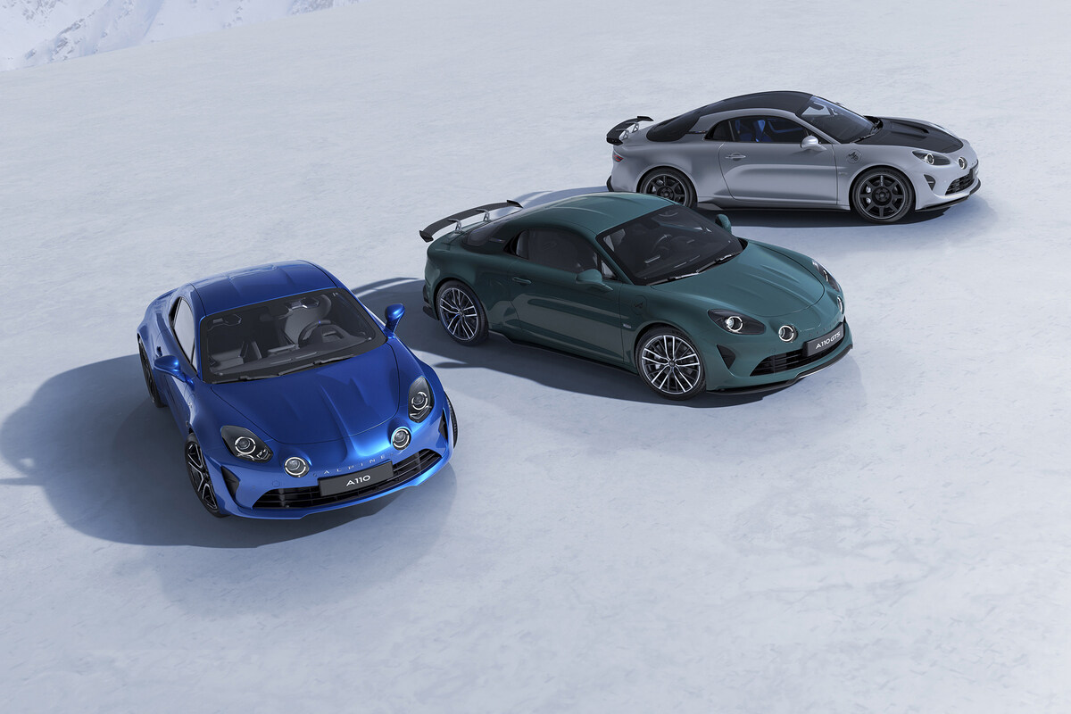 Alpine A110 nuova gamma
