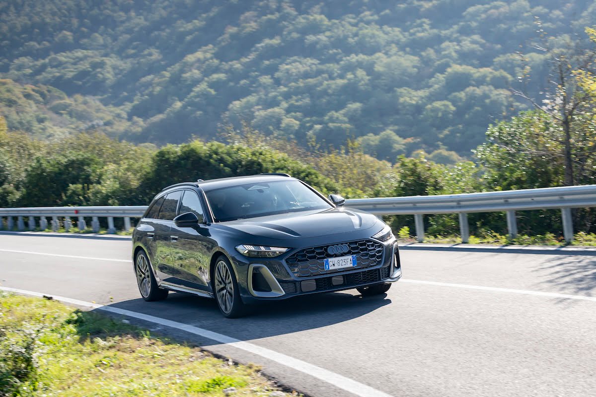 Prova su strada Audi A5