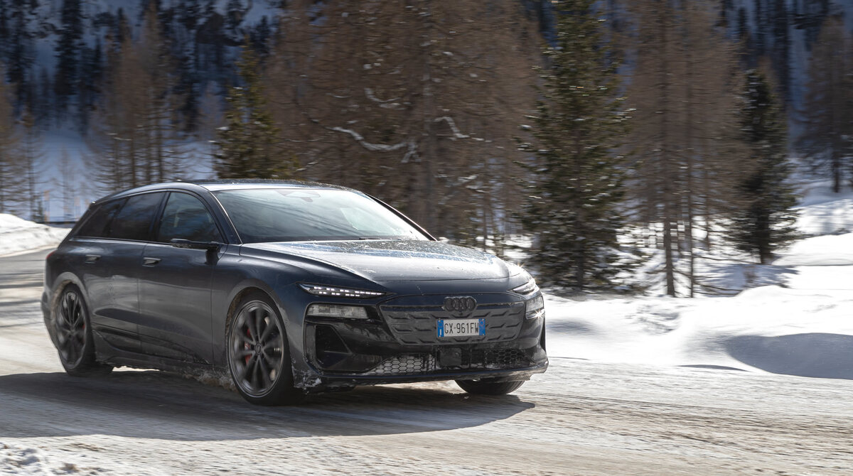 Prova su strada nuova Audi A6 elettrica