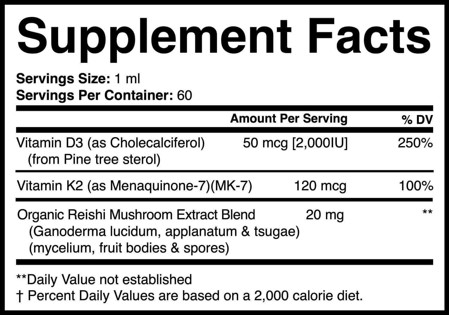 Brain-Forza-Vitamin-D3-K2-Red-Reishi-Tincture-Supplements-Facts