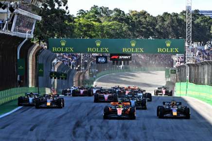 La partenza della Sprint in Brasile