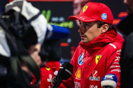 Charles Leclerc in Australia