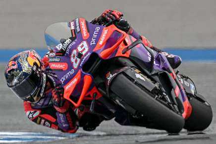 Martin nelle Prove del GP di Thailandia