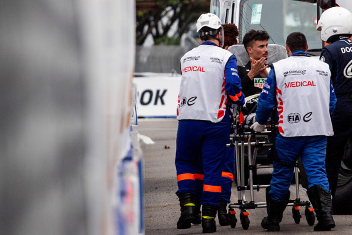 Wehrlein soccorso dopo l'incidente a San Paolo