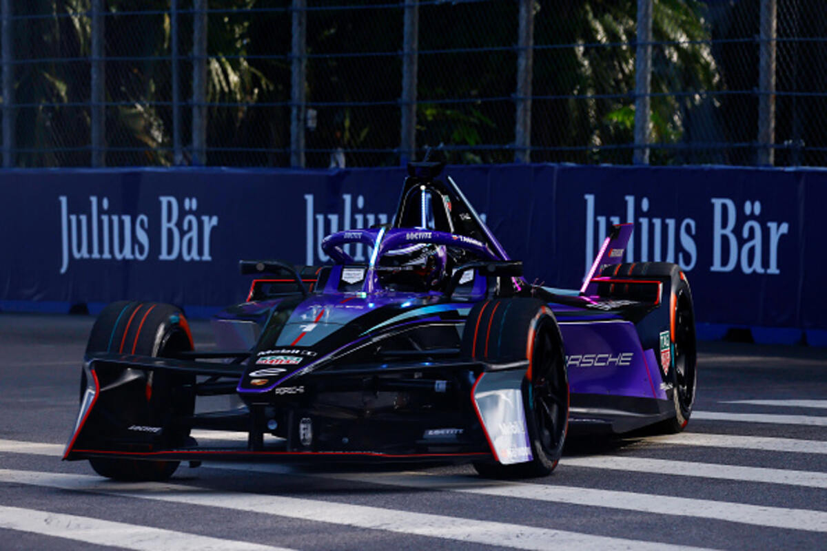 Pascal Wehrlein nelle qualifiche dell'e-prix di San Paolo