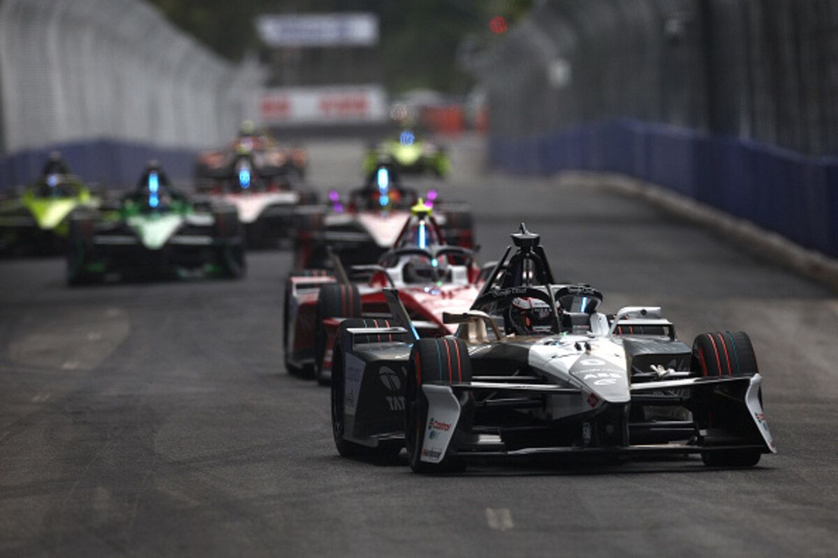 Mitch Evans nell'e-prix di San Paolo