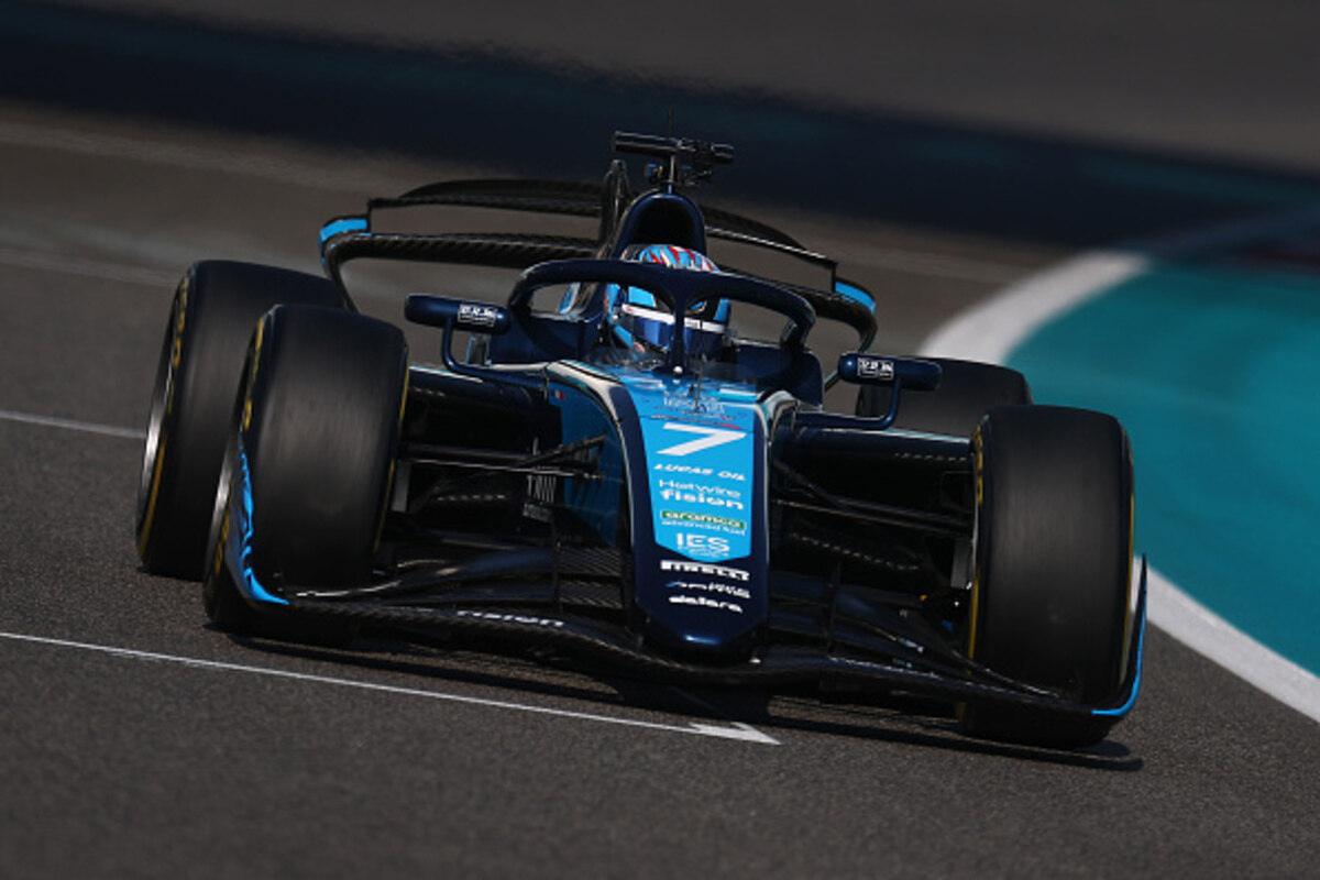 Jak Crawford nei test di Abu Dhabi 2024