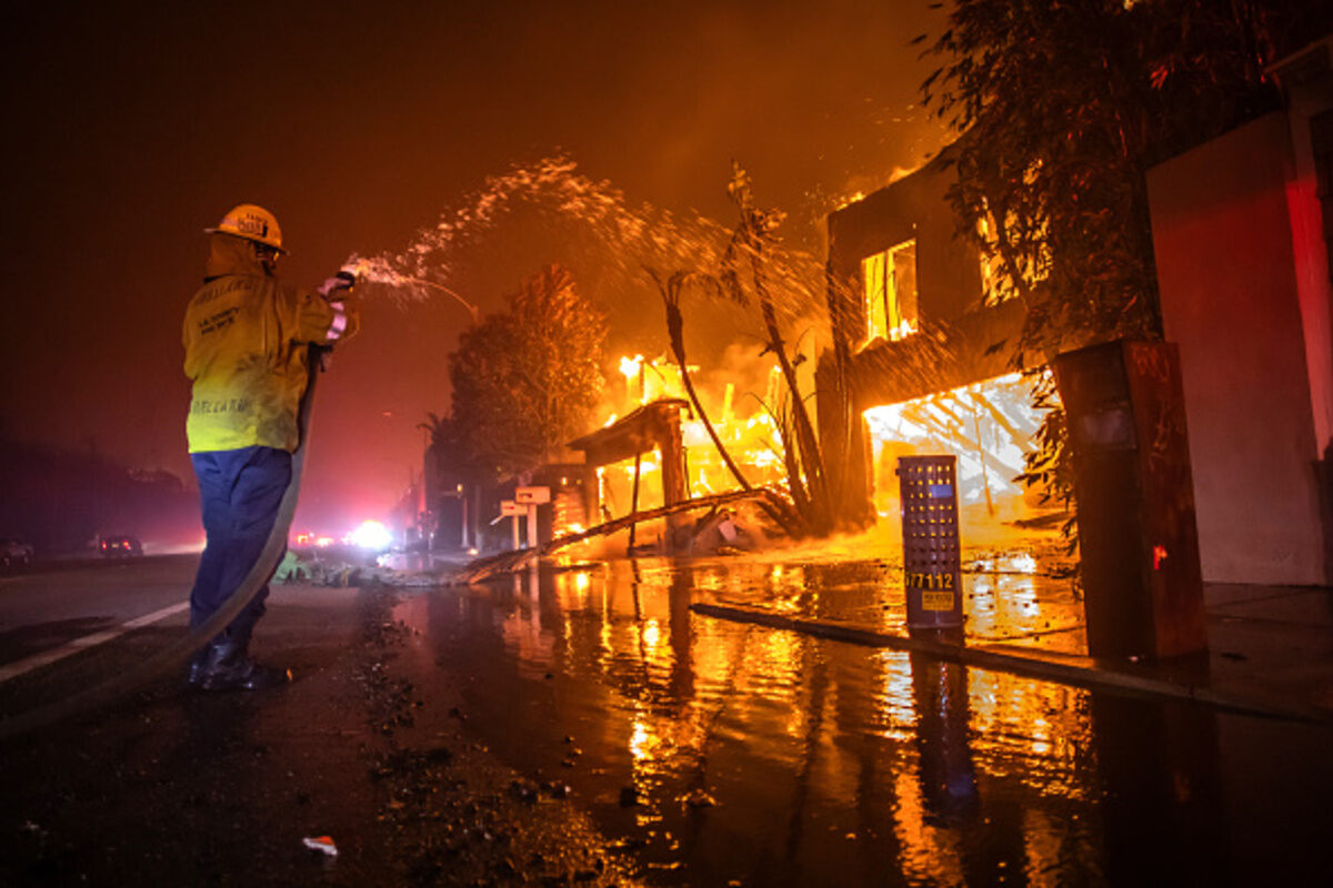 Los Angeles colpita dagli incendi di inizio 2025