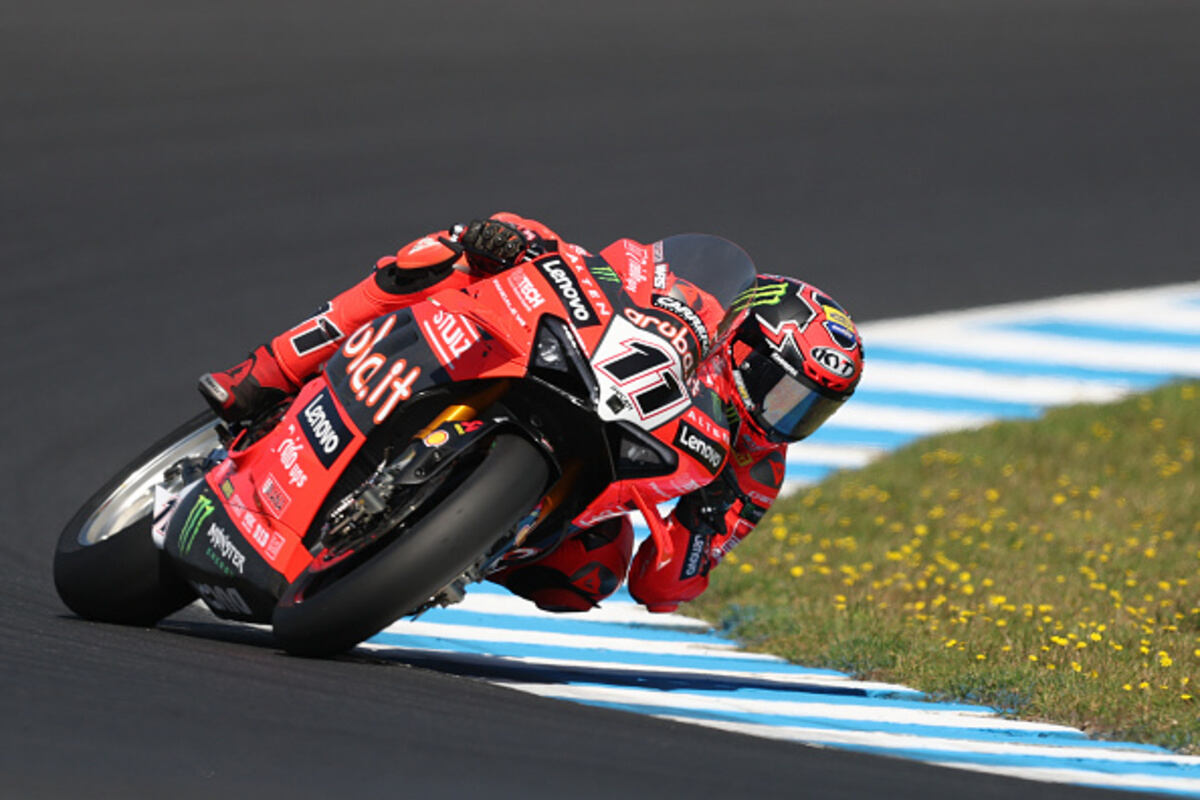 Bulega nelle FP1 in Australia, 2025