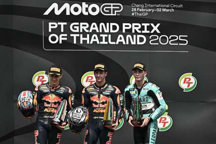 Podio GP Thailandia 2025 Moto3