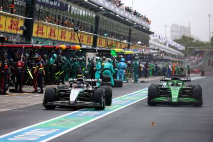 F1 GP Australia 2025, Melbourne: il presunto unsafe release di Andrea Kimi Antonelli (Mercedes) su Nico Hulkenberg (Sauber) - Foto: Getty Images