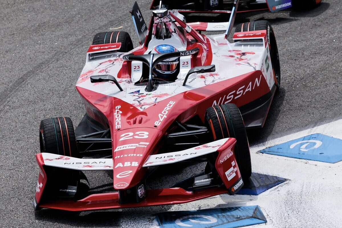 Oliver Rowland nell'e-prix di Città del Messico 2025