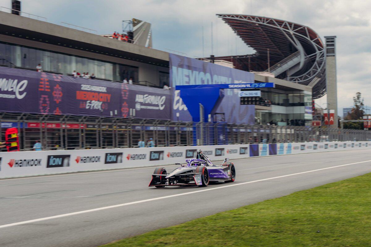 Pascal Wehrlein nell'e-prix di Città del Messico 2025