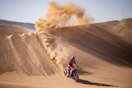 Sanders duna Dakar 2025