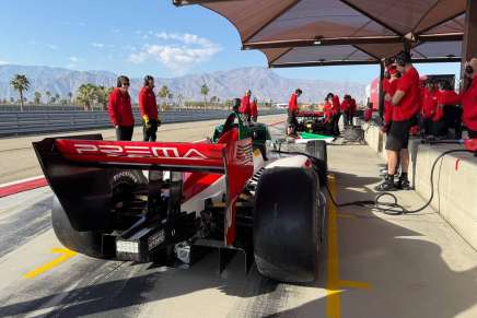 Prema nel primo test in IndyCar