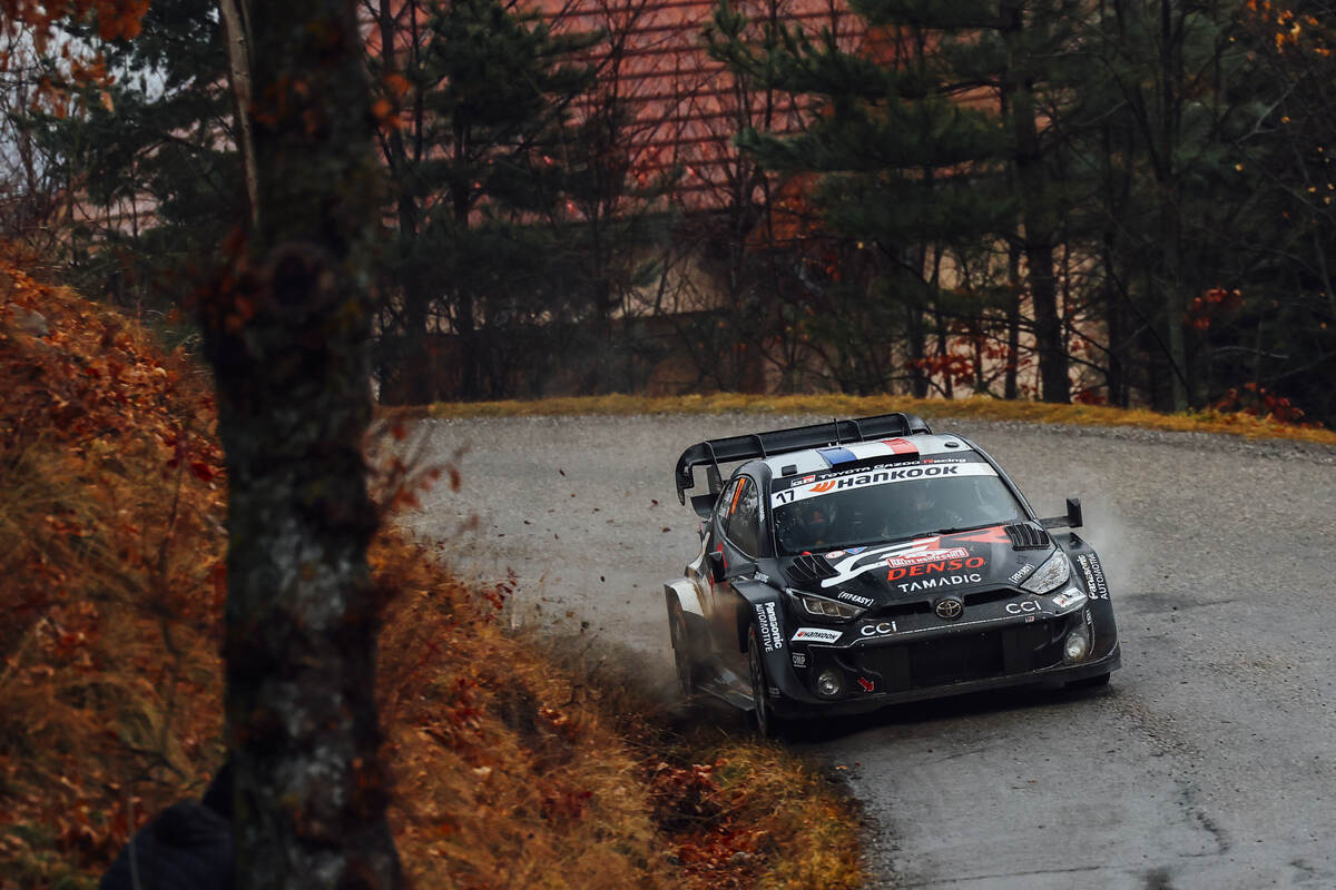 Ogier nel Rally di Monaco 2025