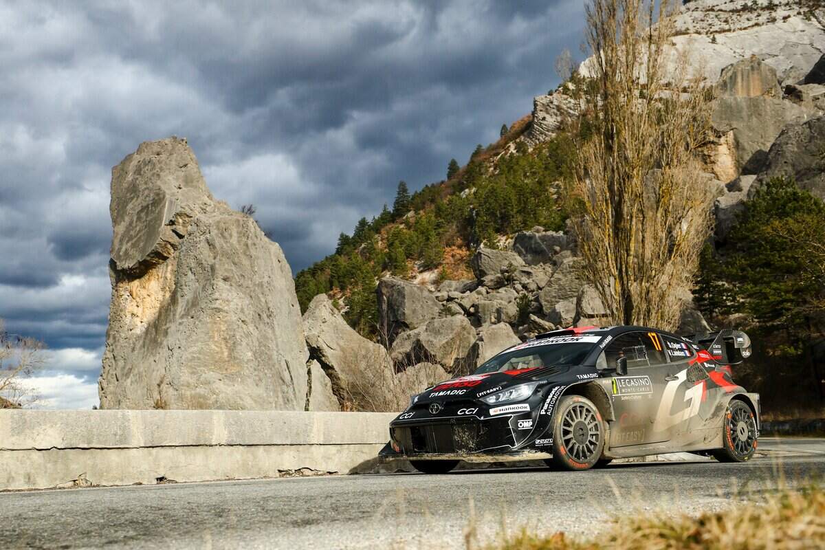 Ogier nel Rally di Monaco 2025