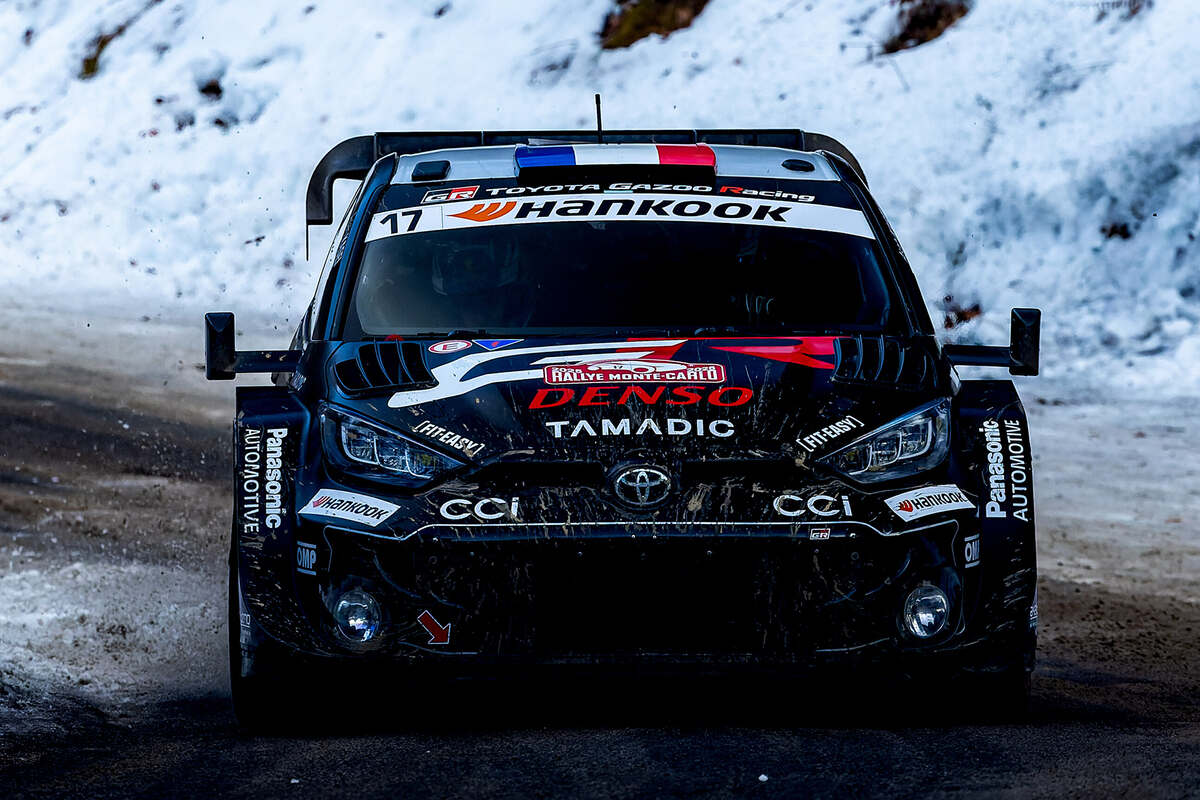Ogier nel Rally di Monaco 2025