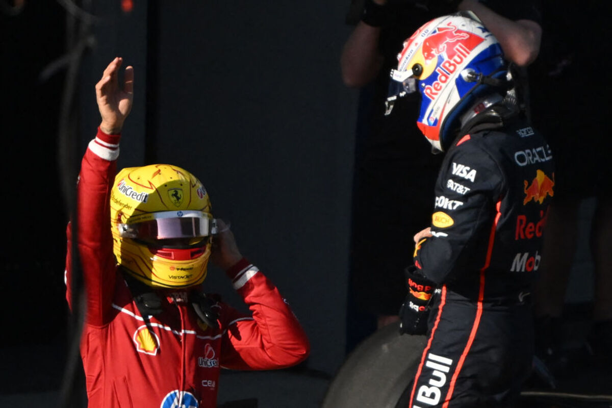 Hamilton e Verstappen dopo le Qualifiche Sprint in Cina