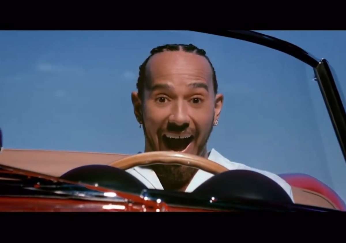 Hamilton in 'Una pazza giornata di vacanza'