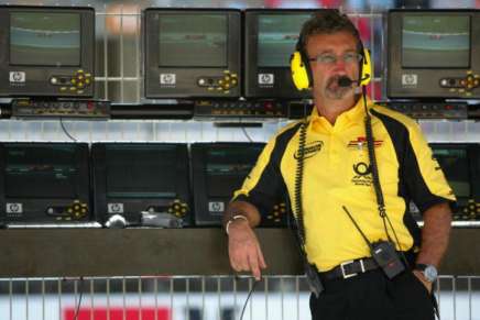 Eddie Jordan al muretto
