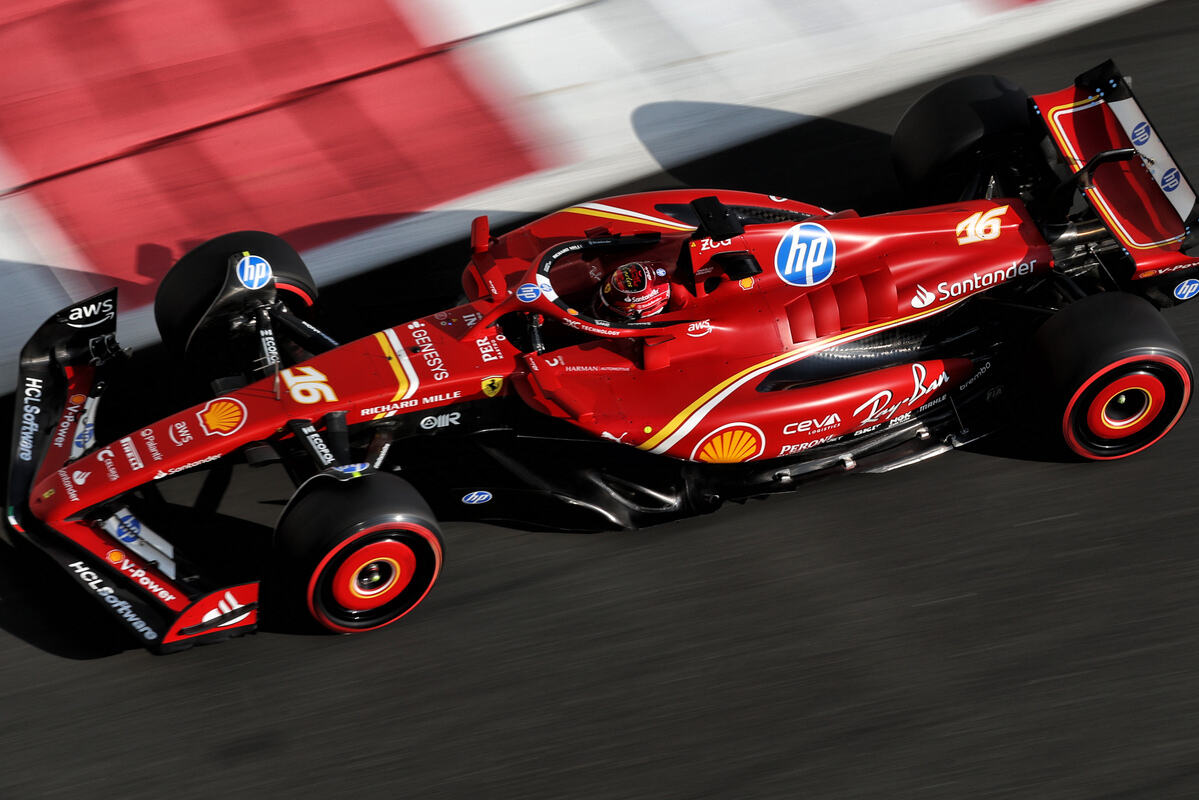 Leclerc (Ferrari) ad Abu Dhabi