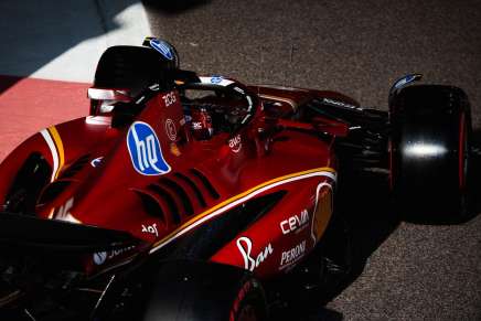Leclerc (Ferrari) ad Abu Dhabi