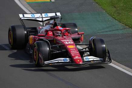 Leclerc (Ferrari) in Australia