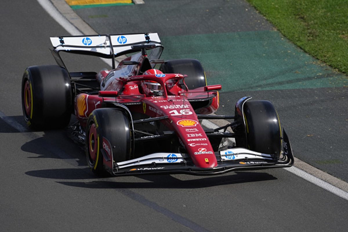 Leclerc (Ferrari) in Australia