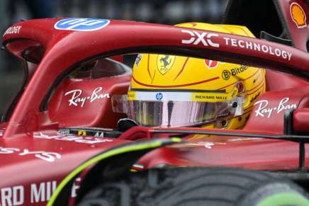 Lewis Hamilton in Australia