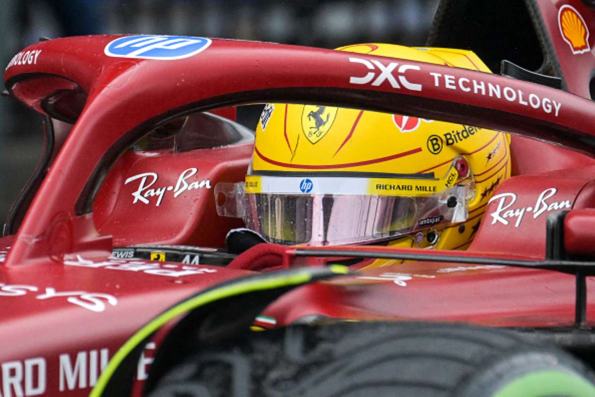 Lewis Hamilton in Australia