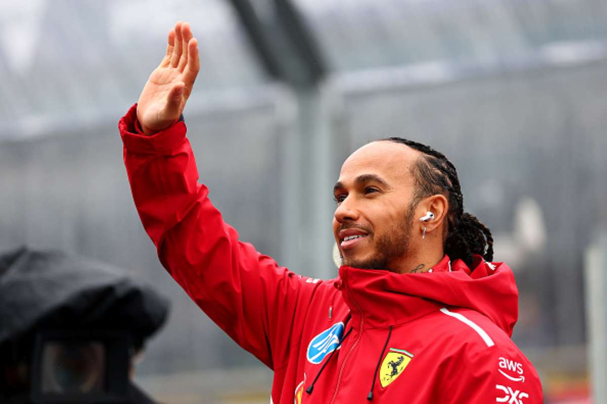 Lewis Hamilton in Australia