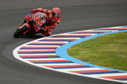 Marc Marquez in Argentina