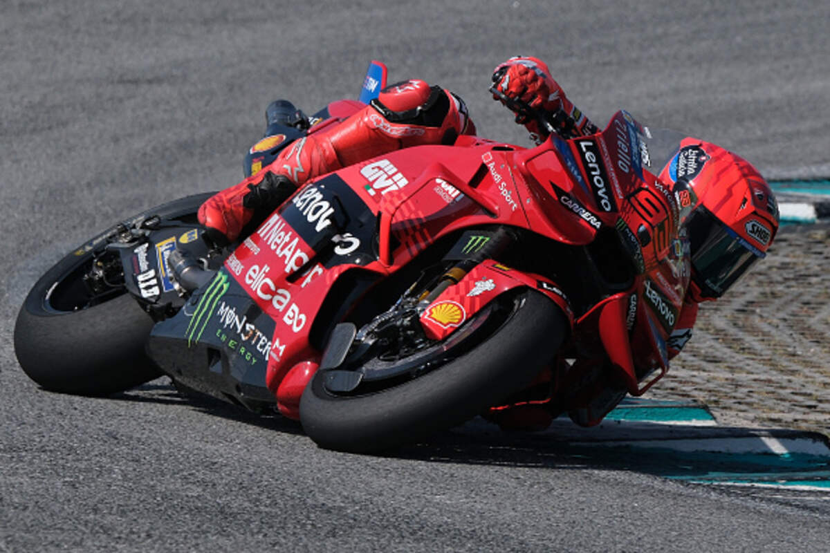 Marquez (Ducati) a Sepang