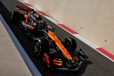 Norris (McLaren) ad Abu Dhabi