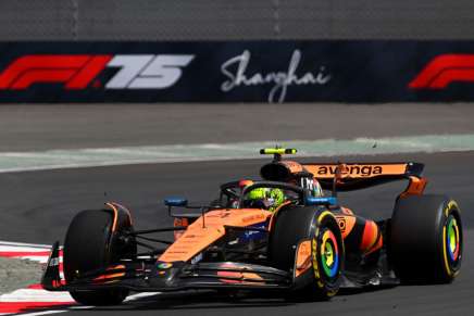 Norris nella Sprint in Cina