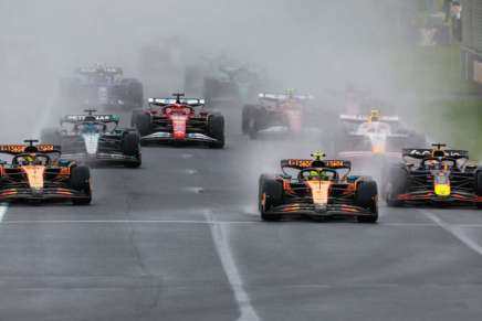Partenza GP Australia F1 2025