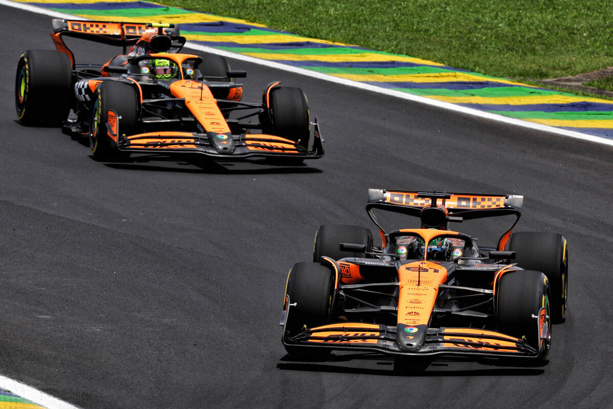 Doppietta McLaren nella Sprint in Brasile