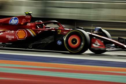 Sainz (Ferrari) in Qatar