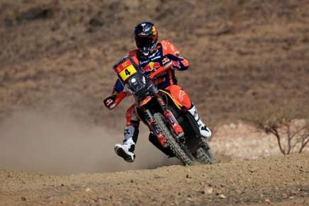 Sanders (KTM) alla Dakar
