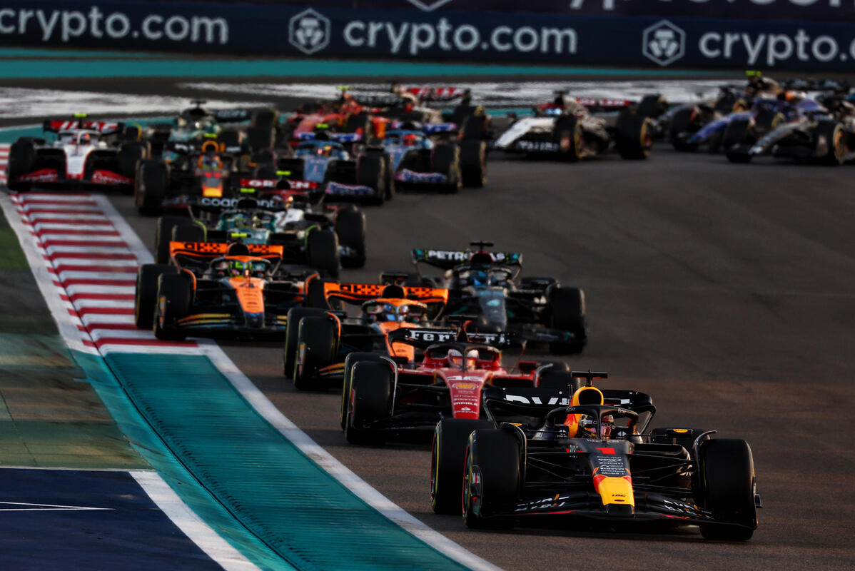 La partenza del GP di Abu Dhabi