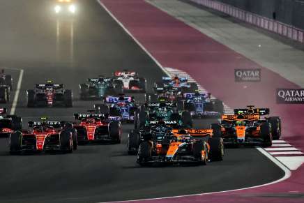 La partenza in Qatar