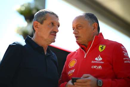 Frederic Vasseur e Gunther Steiner