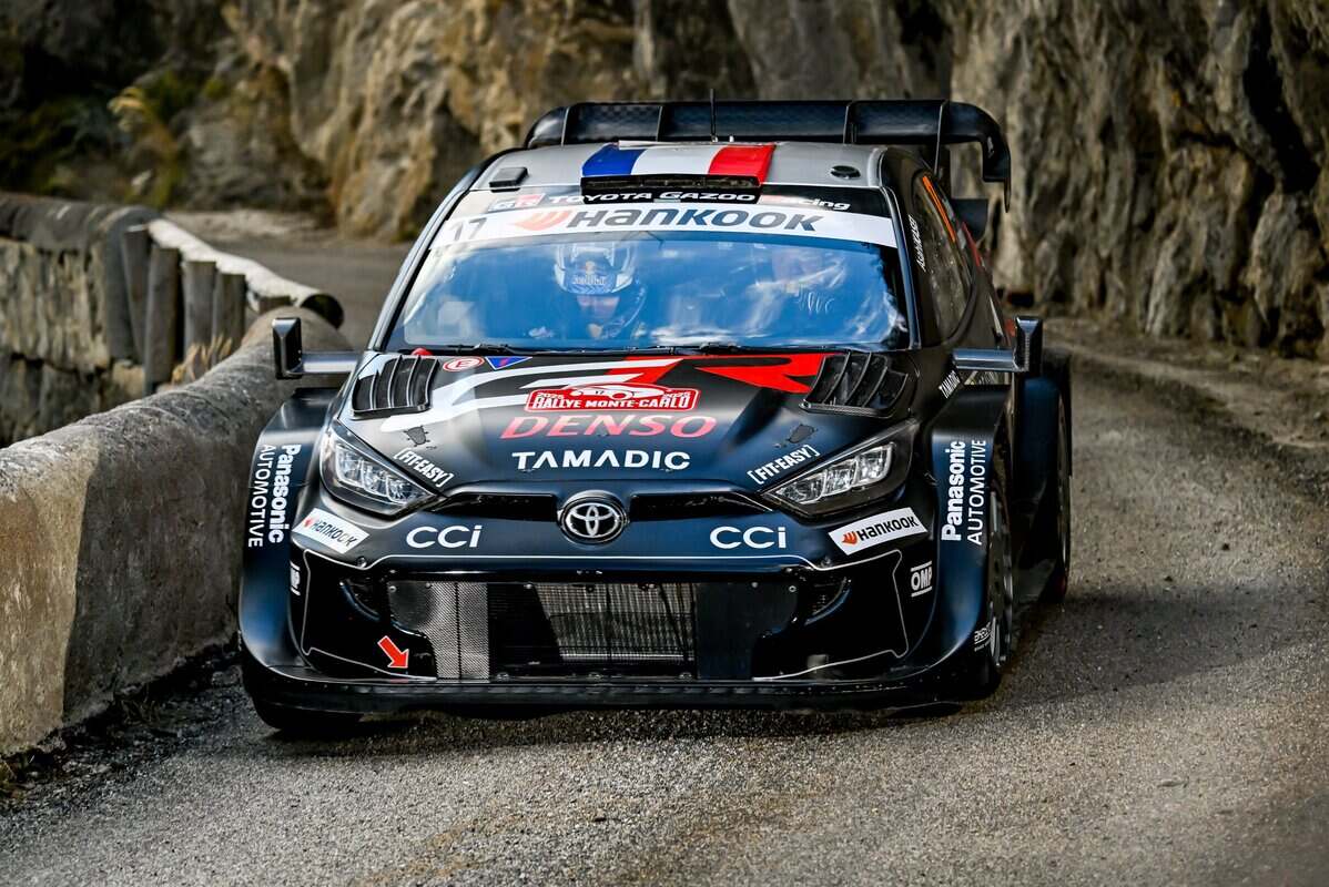 Ogier (Toyota) a Monaco