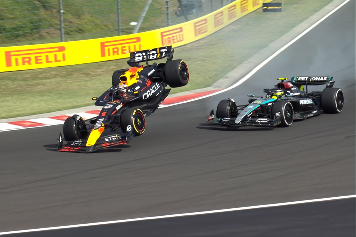 Incidente tra Verstappen e Hamilton in Ungheria 2024