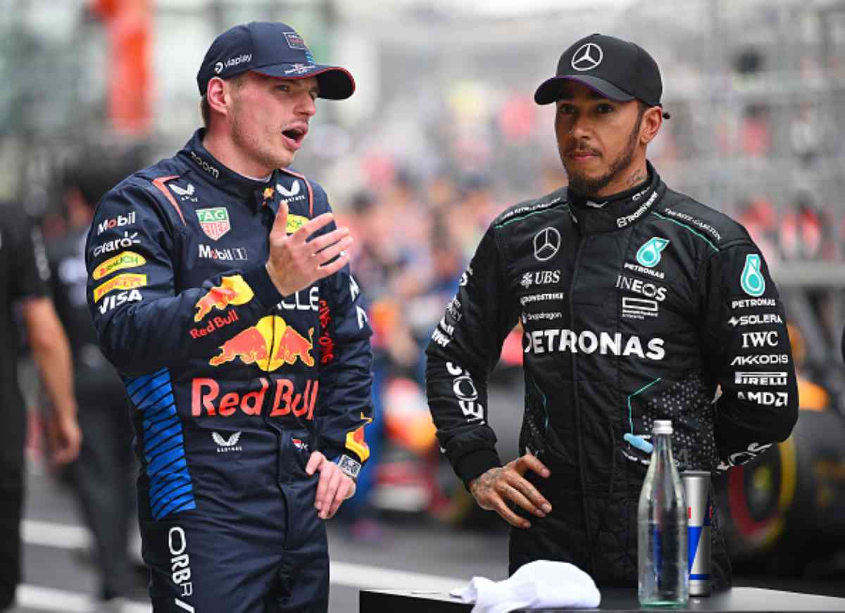 Verstappen e Hamilton