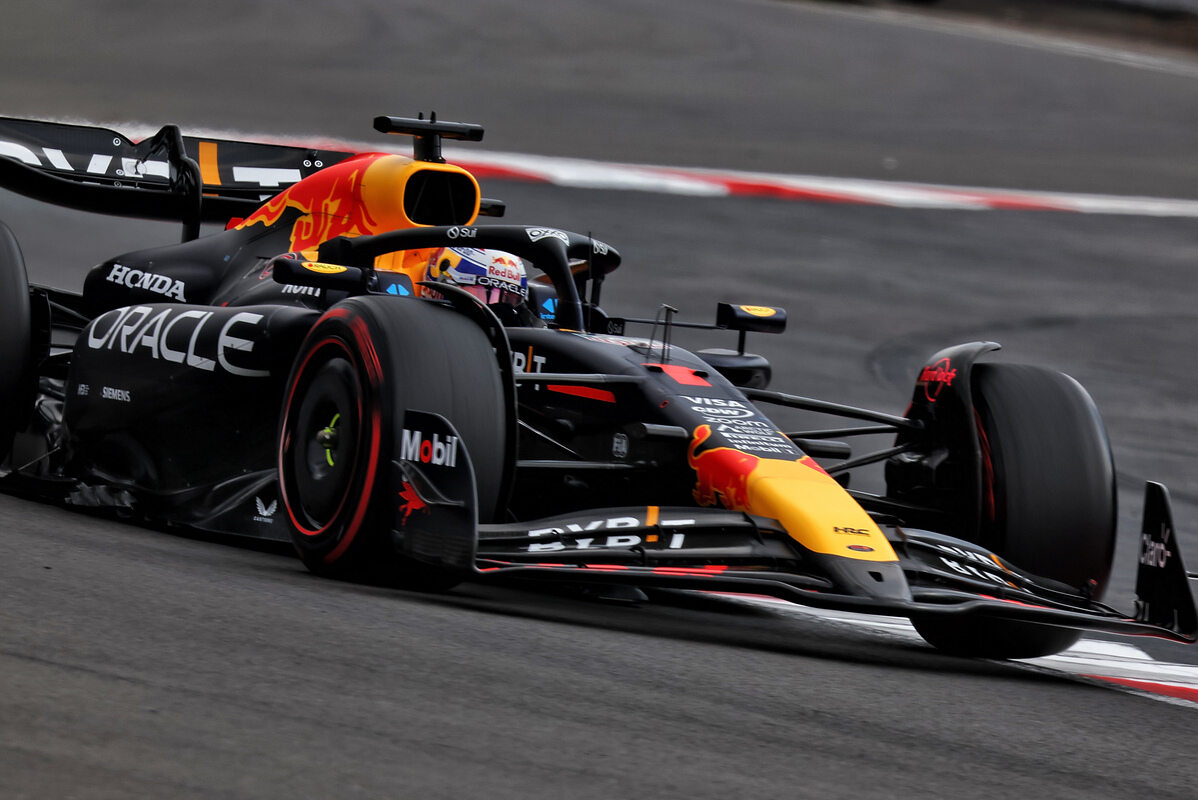 Verstappen (RedBull) in Messico