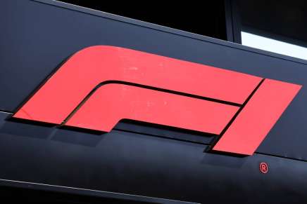F1 GP Austria 2024, Spielberg: Il logo della Formula 1 nell'hospitality di Liberty Media - Foto: XPB Images
