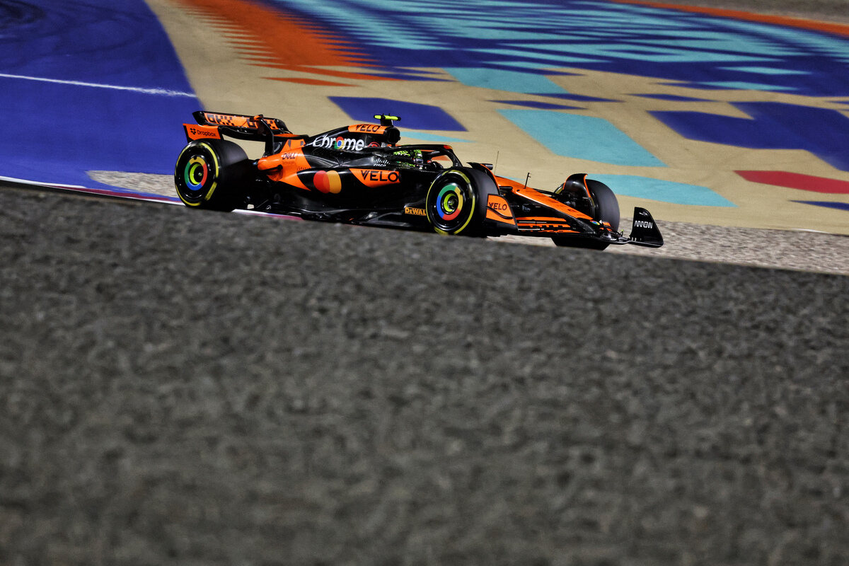 Lando Norris nelle Qualifiche Sprint del Qatar